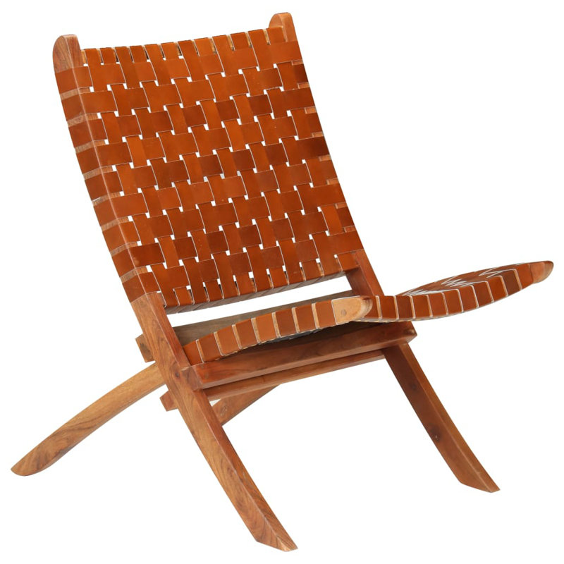 Nicollette Upholstered Lounge Chair, Brown