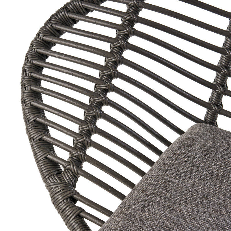 Chaise San Antonio, Gris, Noir