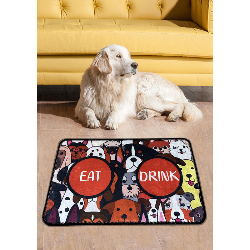 Erlsten Animal Print Polyester Pet Bed