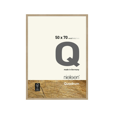 nielsen Quadrum Wooden Picture Frame With Glass Front