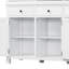 Grand garde-manger autoportant Farmhouse, grande armoire avec tablettes réglables, plateaux coulissants et tiroirs pour un rangement optimal-1950668092