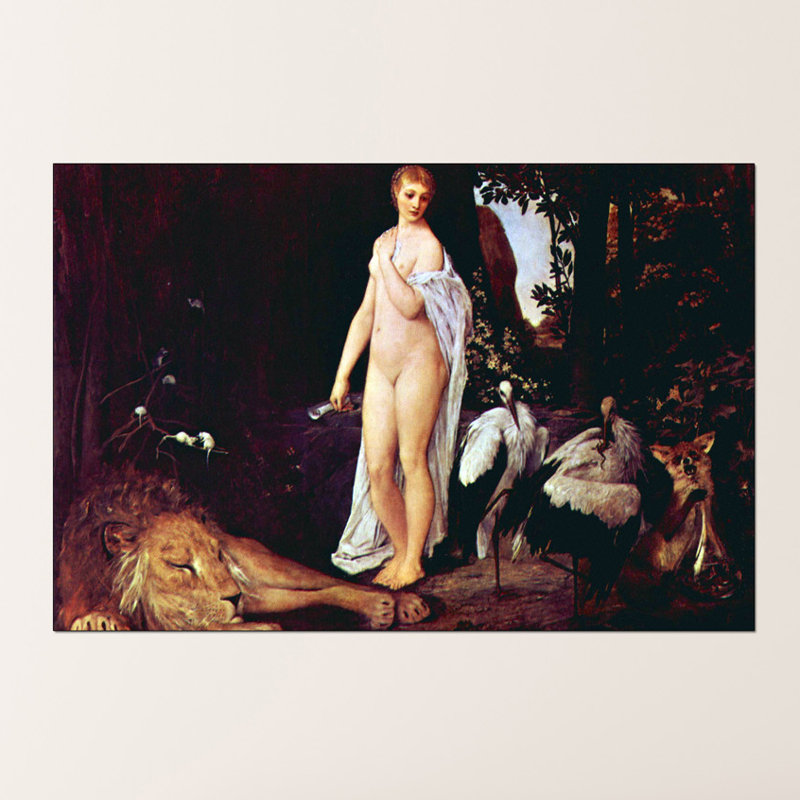 Gustav Klimt - Wrapped Canvas Print, 90cm H x 135cm W x 1.8cm D