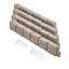 15.5cm H x 119cm W Polyethylene Plastic Lawn Edging-2100161811