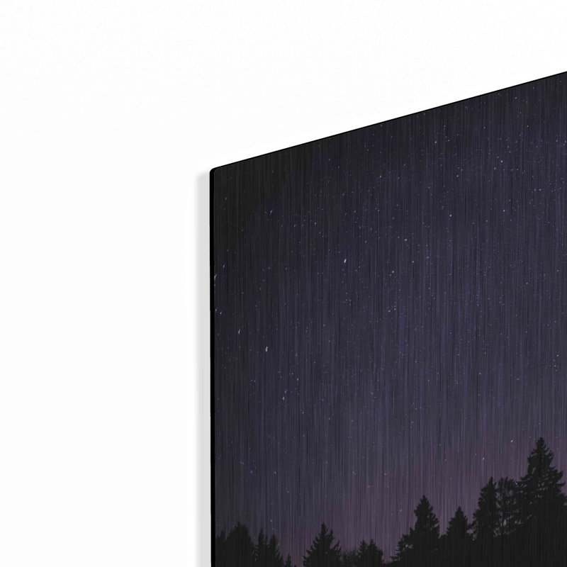 «Twilight Stars» par Inconnu, art mural en métal, H 16 po x l 24 po