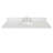 Ovate 49'' Composite Single Bathroom Vanity Top with Sink