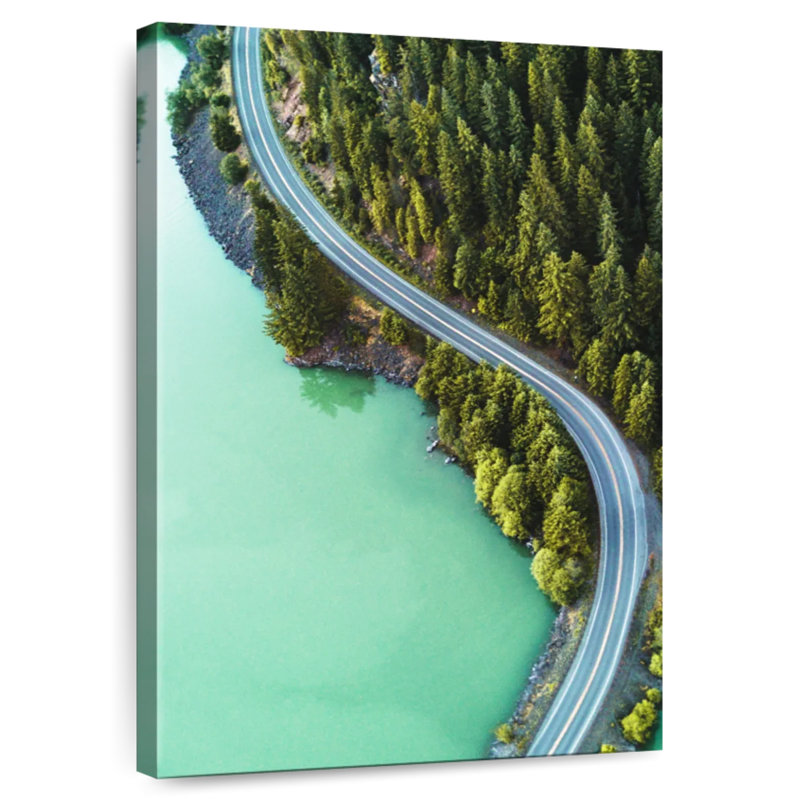 Vue aérienne de Mehar Diablo Lake Road, H 48 po x l 32 po