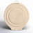 7" Dolomite Round Vase, Solid Color, Modern Touch to Any Room-1618329403