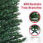 Arbre de Noël artificiel 7 pi, 499 pointes, pas besoin de soins supplémentaires