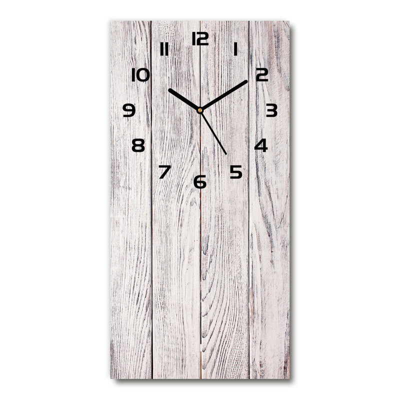 Jayniel Glass Wall Clock, Black