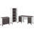 Magomed 4 Piece Computer Desk Office Set-937115999