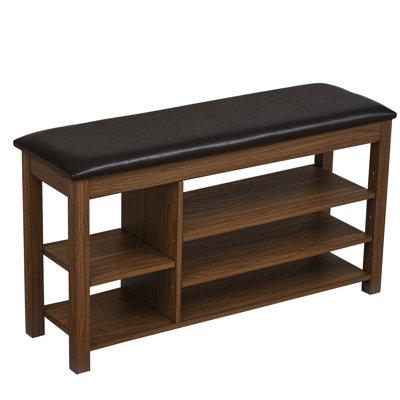 Shoe Bench With Storage Compartments