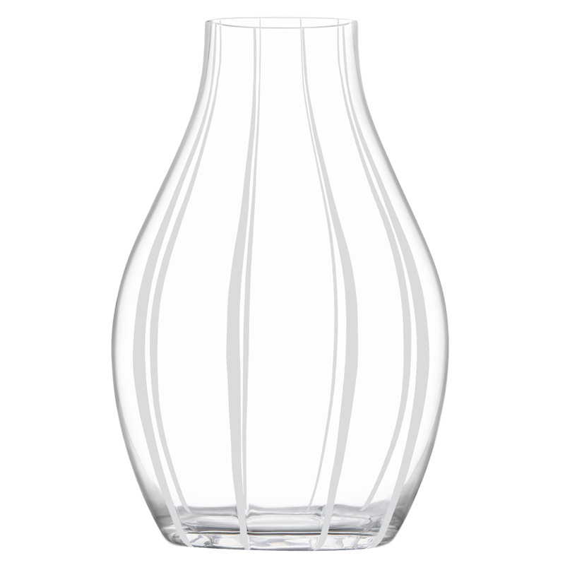 Judkins - White Vase - White, Clear