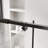 38-42" Wide X 71" High Pivot Framed Shower Door With Rain-Patterned Clear Glass
