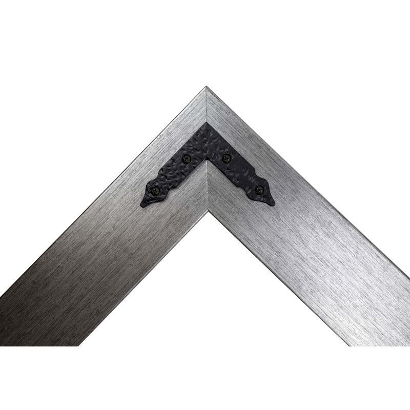 Capirano Flat Mirror, 71" H x 32" W, Silver