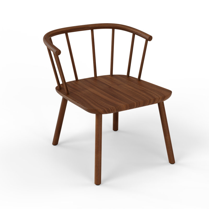Studio Lounge Chair, Walnut Dark