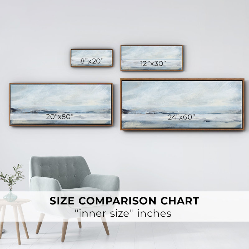 Sailing II- Framed Canvas