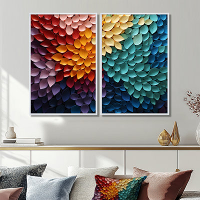 Hardedge Art Harmonic Fusion III - Modern Wall Decor