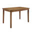 Ensemble de salle à manger multifonctionnel avec table rectangulaire et 4 chaises d'appoint capitonnées
