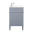 Ensemble de meuble-lavabo double l 72 po x P 21,5 po x H 35 po Rivers-598340285