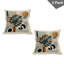 Ensemble de 2 housses de coussin Ambesonne Monstera sépia Evergreen-99019957-99019956