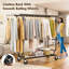Porte-vêtements Madalin 630 lb avec roulettes-710897374