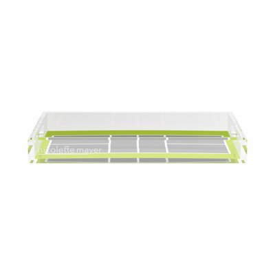 Rectangle Geometric Decorative Tray