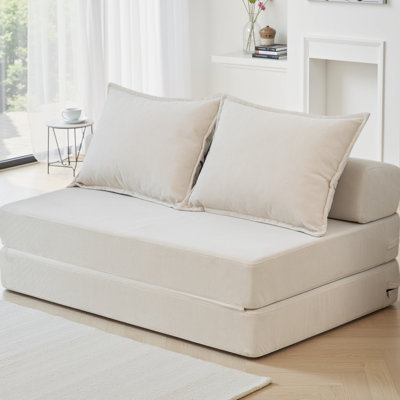 Canapé-lit pliable avec mousse à mémoire de forme et coussin lombaire Boneless
