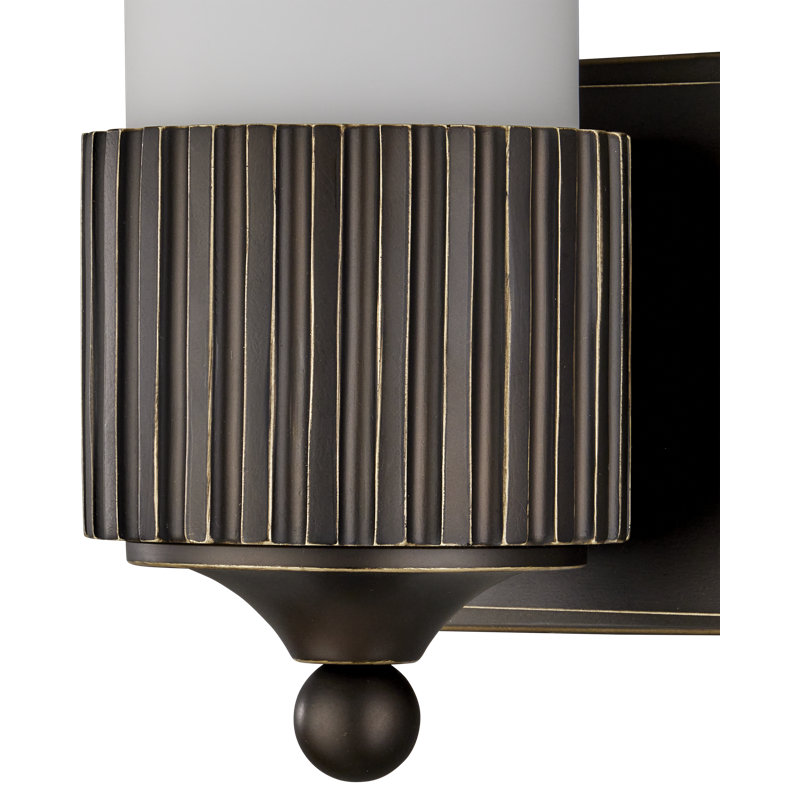 Bryce Gold Bath Wall Sconce, Oil Rubbed Bronze