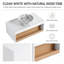 Meuble-lavabo flottant 36 "Aura (RTA) Aura-868454778-868454776