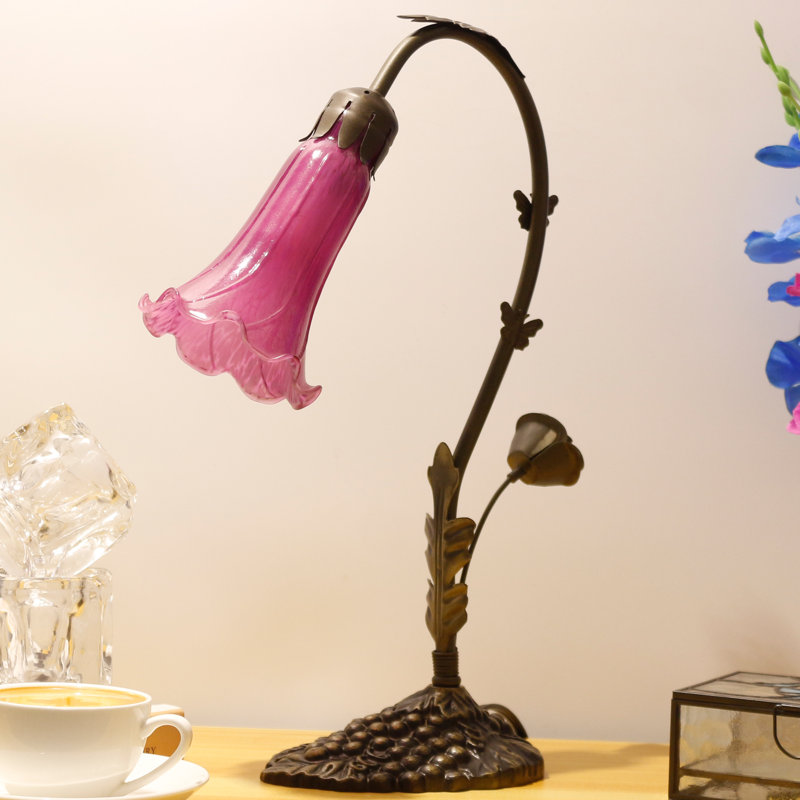 Ambania Metal Desk Lamp, Purple