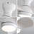 23 Inch Indoor Ceiling Fan With 3 Color Dimmable 3 ABS Blades Remote Control Reversible DC Motor White With 18W Led Light-1728041603