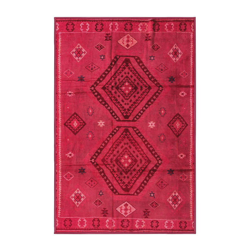 Abstract Indoor Rug, Rectangle 7' x 10'