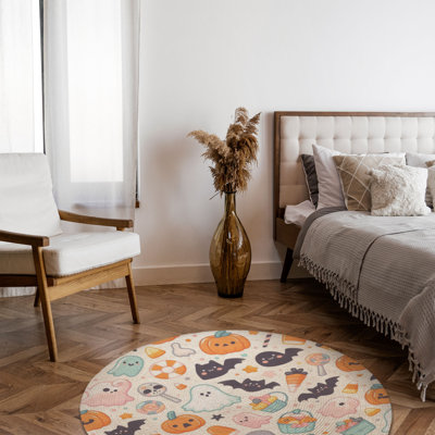 Tapis tressé Blush