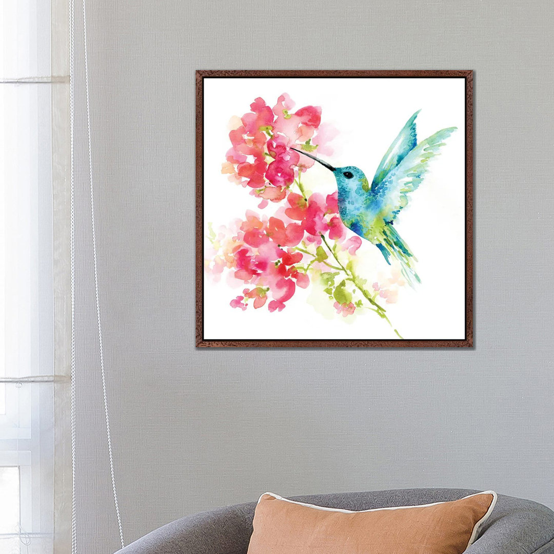 Hummingbird von Sara Berrenson - Galerie-verpackte Leinwand Giclée