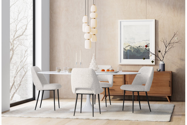 winter decor ideas in dining room