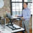 Arsenault Adjustable Height Steel Standing Desk Converter