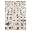Tapis argenté Jed