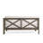 BRAVA X-BACK CORNER BENCH-R WITH COFFEE TABLE , WHITE