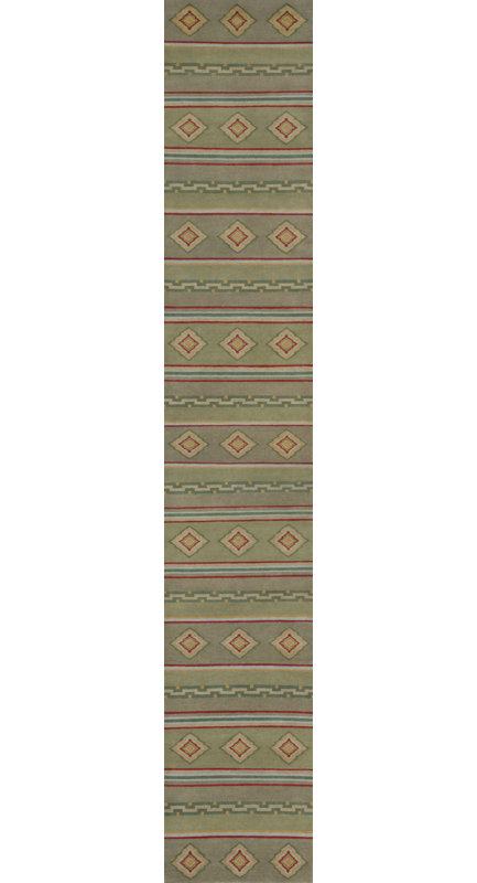 Mesa Wool Southwestern Area Rug, Runner 3' x 15'