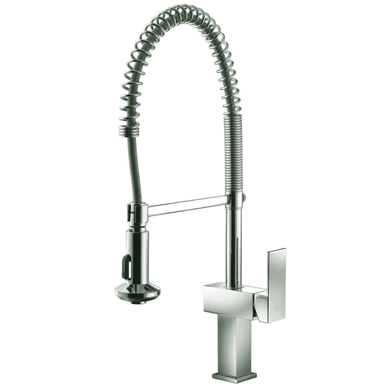 Dawn USA Pull Out Kitchen Faucet, Brushed Nickel