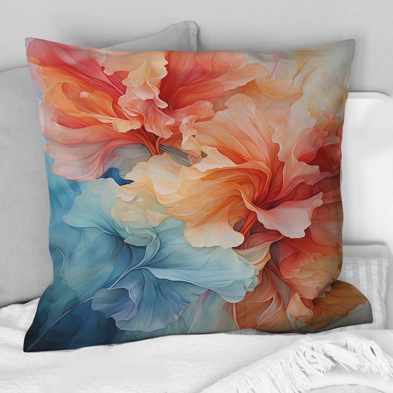 Coussin Metamorphic Dance - Abstract Spirals