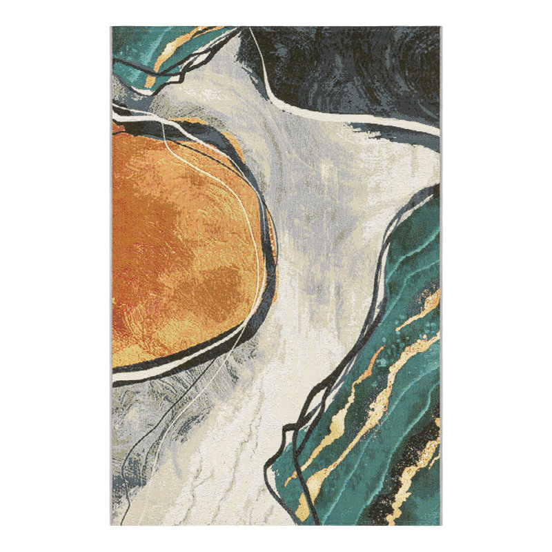 Keazia Indoor/Outdoor Area Rug, Rectangle 4'1" x 6'1"
