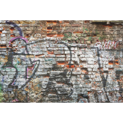 Brick Wall Wallpaper Exposed Brick Urban Brick Wall Mural
