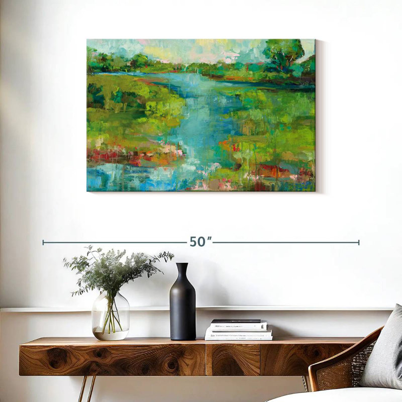 Avery Spring Marsh, 24" H x 36" W