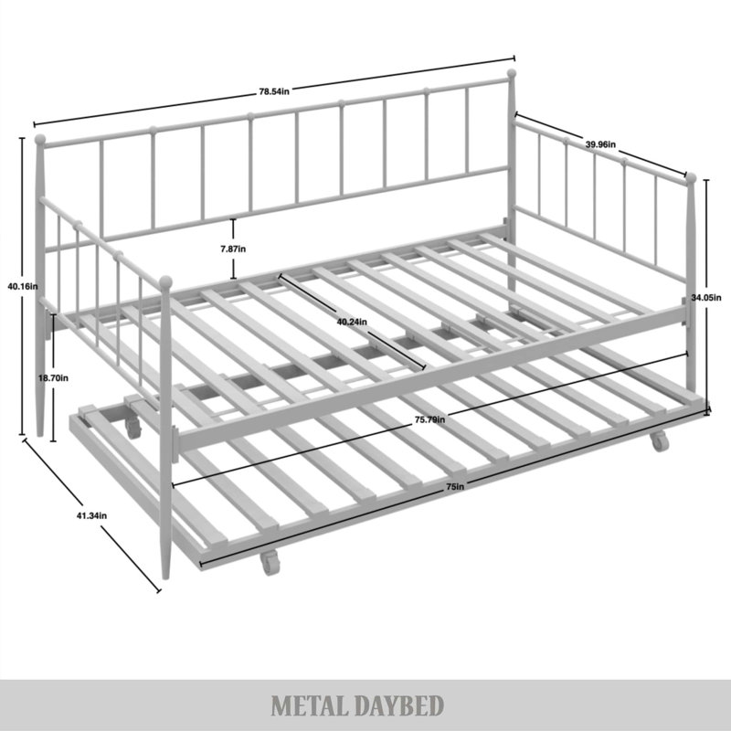 Mjudi Daybed, Brown