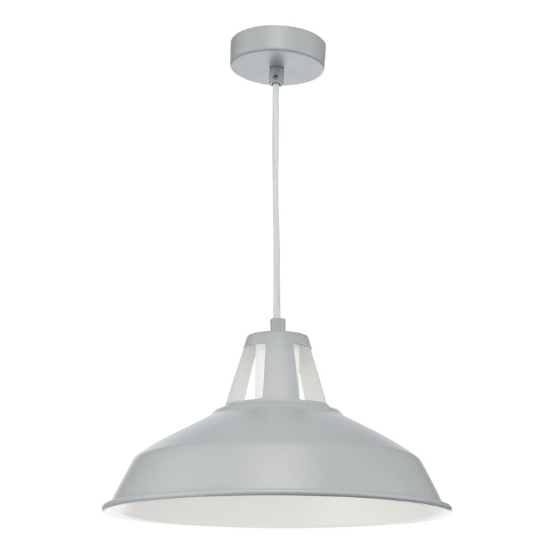 Turnage 1 - Light Single Pendant, Grey