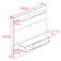 Hawkinsville 2-shelf Floating Entertainment Center for TVs up to 70"  -  Engineered Wood