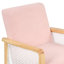 Fauteuil en velours l 25,9 po Barkeyville-1948876952