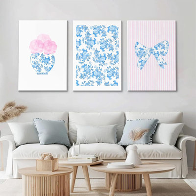 3 Piece Wrapped Canvas Print