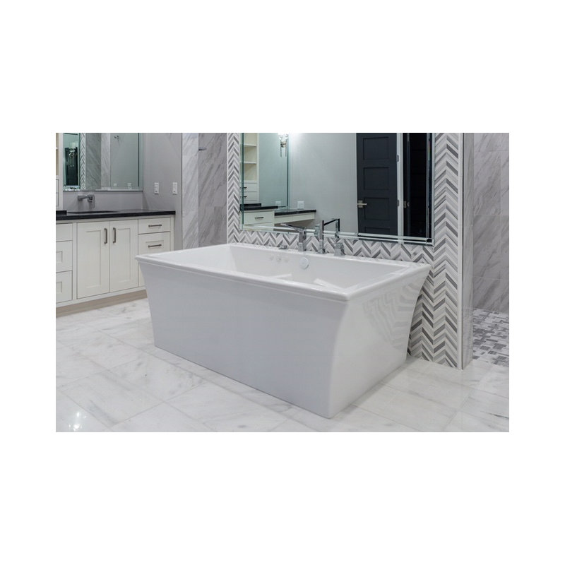 Rosabella 59.5'' L Freestanding Soaking Bathtub